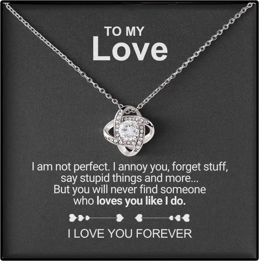 To My Love – Forever Yours Necklace Gift